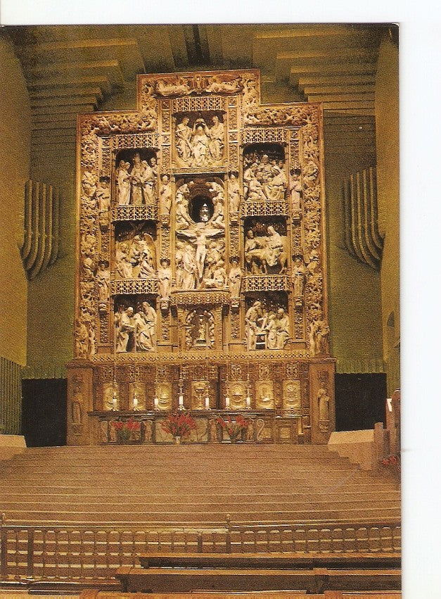 Postal 027962 : Torreciudad (Huesca), Santuario, Retablo Principal