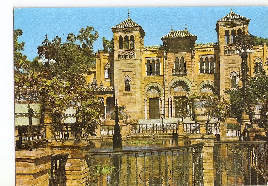 Postal 027968 : Pabellon Mudejar (Plaza de America), Sevilla