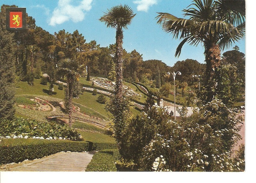 Postal 027982 : Zaragoza, Jardin de Invierno