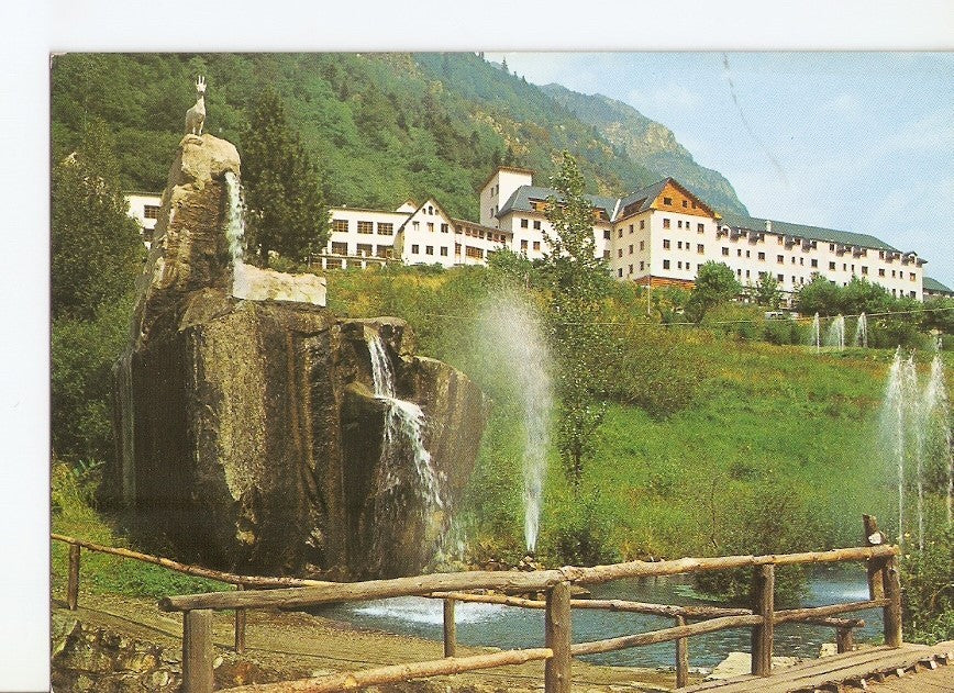 Postal 027987 : Pirineos Centrales Caldas de Bohi, Hotel Manantial