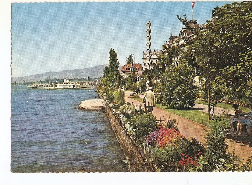 Postal 028038 : Montreaux, Le Qual du Casino