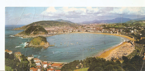 Postal 028051 : San Sebastian, Vista general desde Igueldo