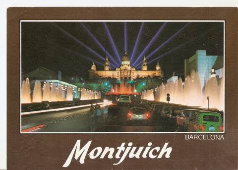 Postal 028052 : Montjuïc, Fuente Luminosa