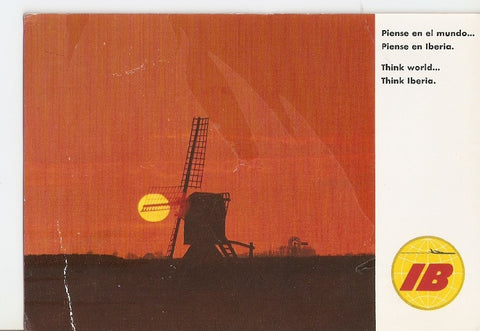 Postal 028058 : Fotografia del calendario de Iberia 1970, Paises Bajos