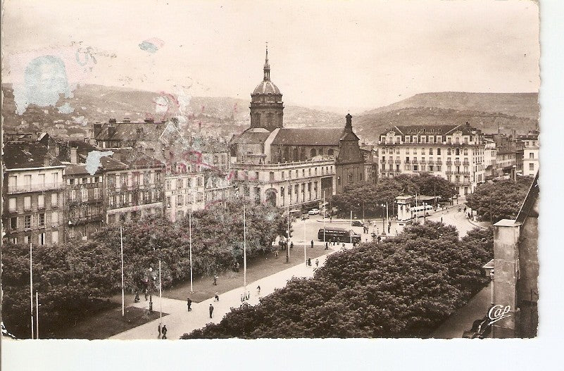 Postal 028062 : Clermont-Ferrand, Place de Jaude
