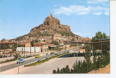 Postal 028064 : Monteagudo (Murcia), Monumento al Sagrado Corazon
