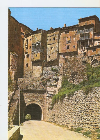 Postal 028073 : Albarracin (Teruel), Monumento Nacional. Vista del tunel