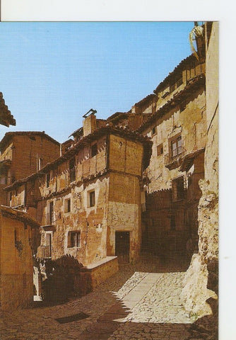 Postal 028074 : Albarracin (Teruel), Calle Azagra y escalerillas (Monumento Nacional)