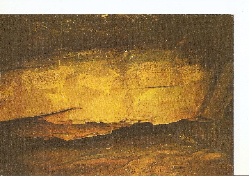 Postal 028078 : Albarracin (Teruel), Pinturas rupestres del Navazo (Mesolitico), Monumento Nacional