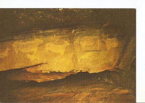 Postal 028078 : Albarracin (Teruel), Pinturas rupestres del Navazo (Mesolitico), Monumento Nacional