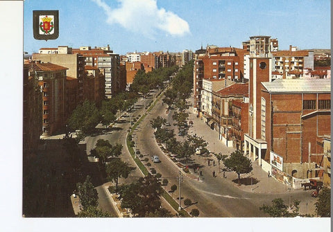 Postal 028105 : Valladolid, Avenida Zorrilla