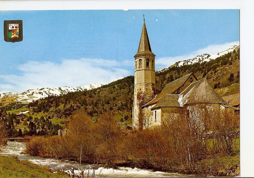 Postal 028135 : Pirineu Català (Lleida), Vall dAran. Santuario de Ntra. Sra. De Montgarri (arq. Pallars Subirà)