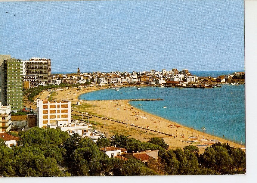 Postal 028136 : Costa Brava, Palamos, vista parcial
