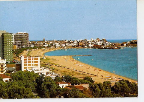 Postal 028136 : Costa Brava, Palamos, vista parcial