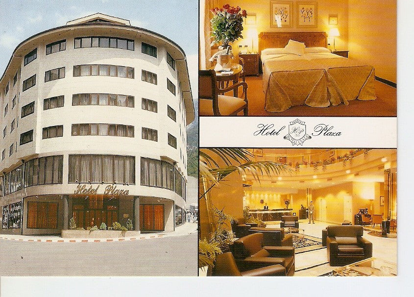 Postal 028137 : Hotel Plaza, Andorra la Vella