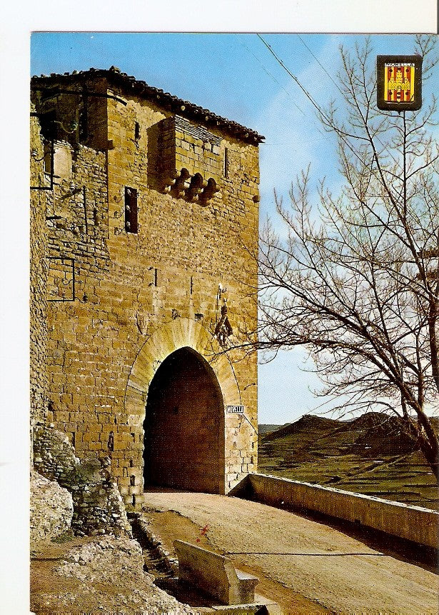 Postal 028162 : Morella (Castellon), Puerta de San Mateo