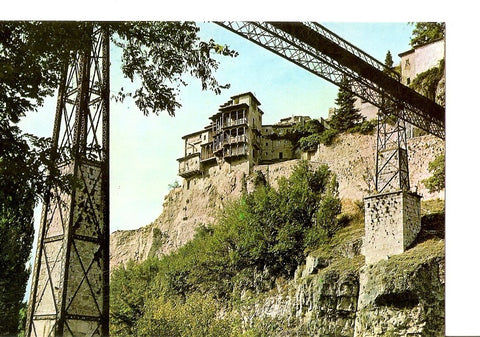 Postal 028165 : Cuenca, Casas colgadas