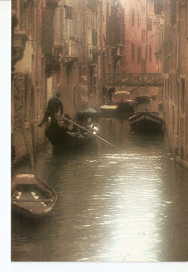 Postal 028201 : Canal en Venecia