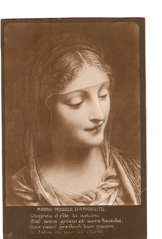 Postal 028223 : Marie modele dAmabilite
