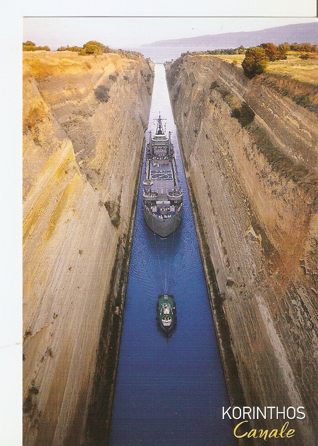 Postal 028278 : Korinthos Canale (Grecia)