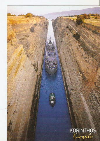 Postal 028278 : Korinthos Canale (Grecia)