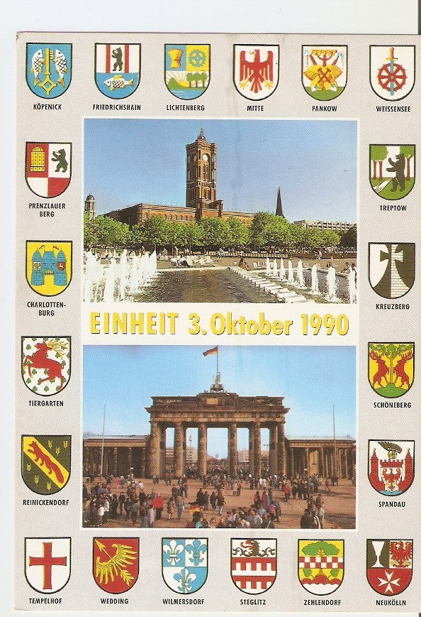 Postal 028286 : Einheit 3. Oktober 1990