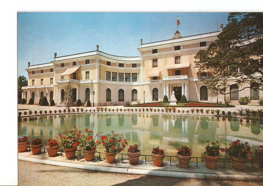 Postal 028308 : Barcelona. Palacio real de Pedralbes, fachada principal