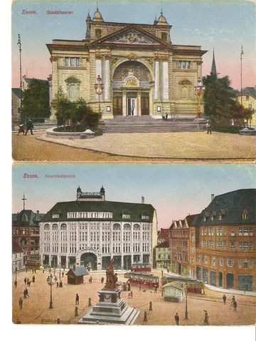 Postal 028343 : Essen. Kopstadiplats, Stadtheater