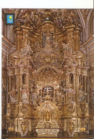 Postal 028366 : Santa Maria del Miracle, Altar Major. Segle XVIII