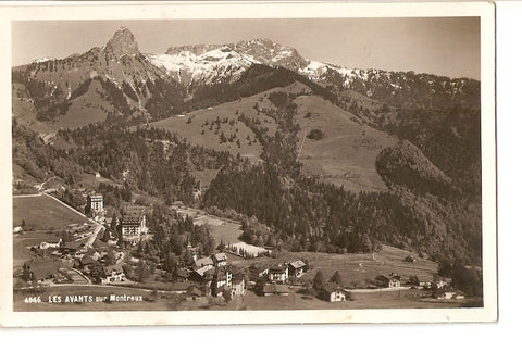 Postal 028370 : Les Avants sur Montreux