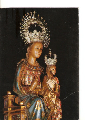 Postal 028379 : Logroño. Iglesia de Santiago, Virgen de la Esperanza - Patrona de Logroño
