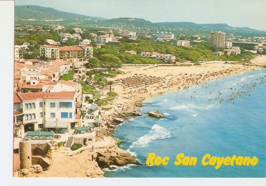 Postal 028390 : Costa Dorada - Tarragona, Roda Bara, Roc San Cayetano