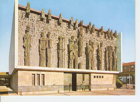 Postal 028395 : Santuario de Nuestra Señora del Camino - Leon. Fachada