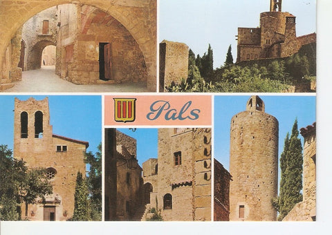 Postal 028404 : Costa Brava, Pals