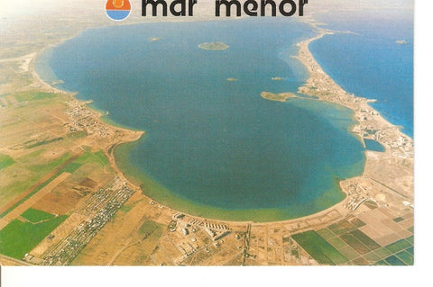 Postal 028416 : Vista aerea de la Manga (Mar menor)