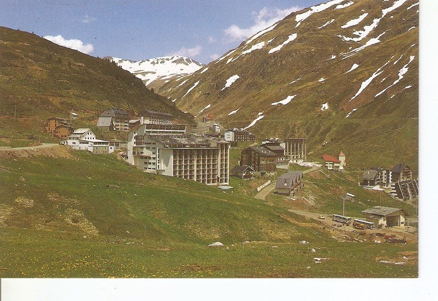 Postal 028443 : Complejos Pirineos Aparthotel Pirineos, Candanchu (Huesca)