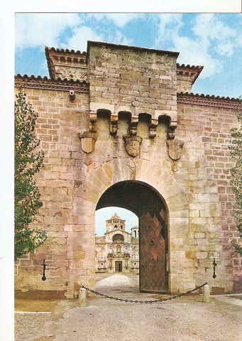 Postal 028450 : Real Monasterio de Poblet, La Puerta Dorada, S.XV