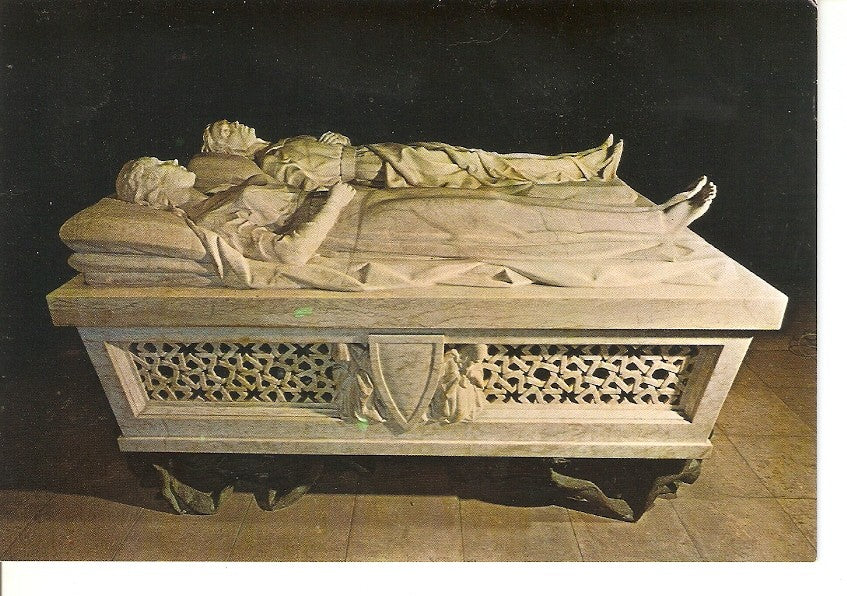 Postal 028458 : Teruel, Mausoleo de los Amantes de Teruel (Obra de Juan de Avalos)