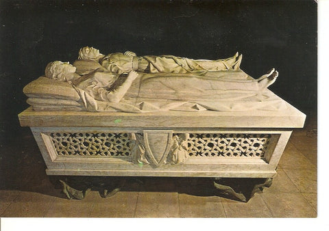 Postal 028458 : Teruel, Mausoleo de los Amantes de Teruel (Obra de Juan de Avalos)