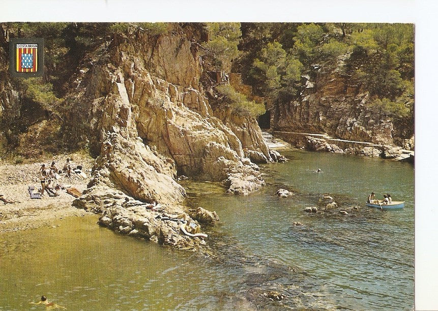 Postal 028477 : Costa Brava, Rincñon tipico