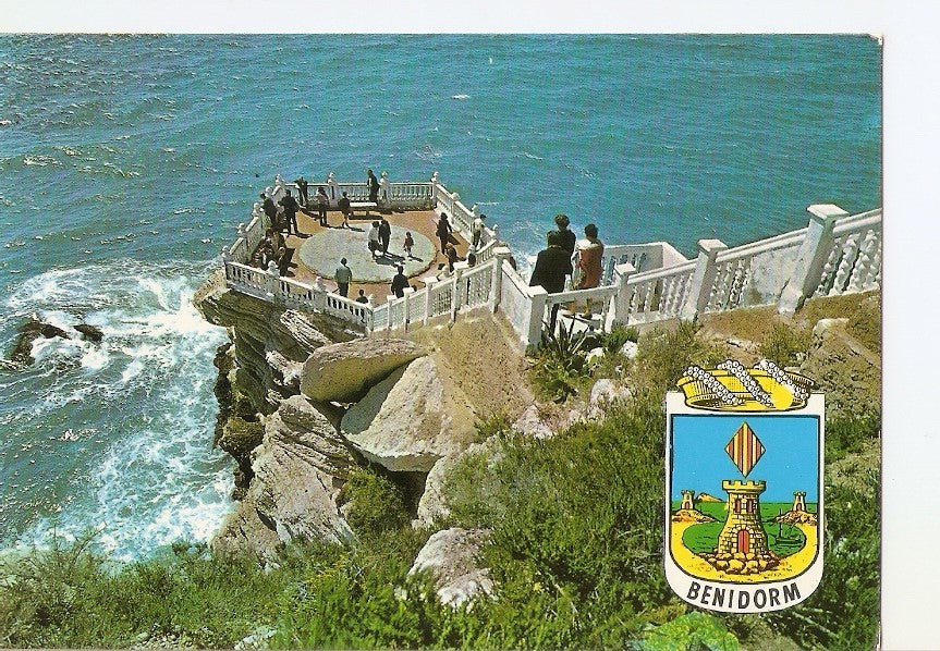 Postal 028483 : Benidorm (Alicante). Plazoleta del Castillo