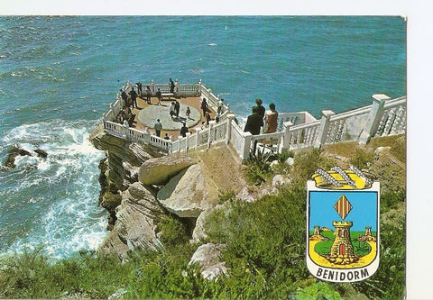 Postal 028483 : Benidorm (Alicante). Plazoleta del Castillo