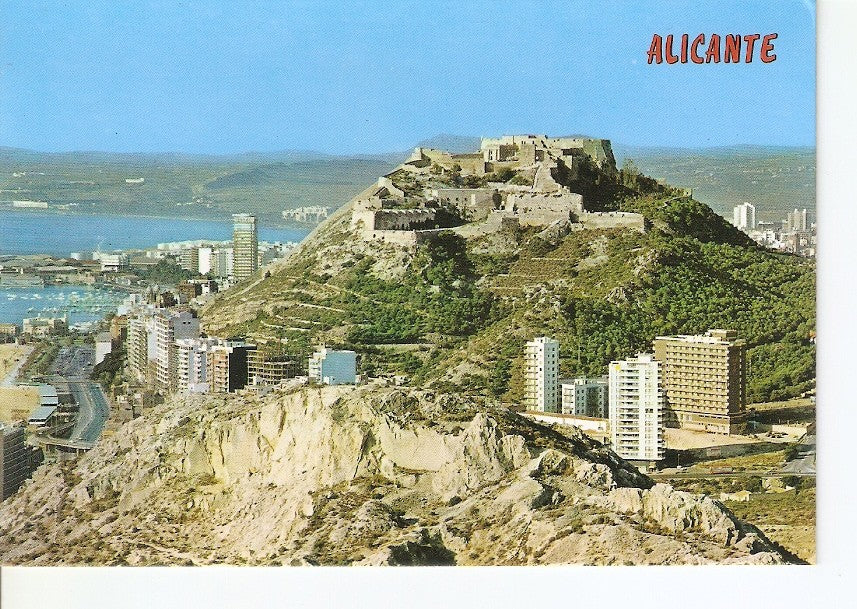 Postal 028491 : Alicante, Castillo de Santa Barbara