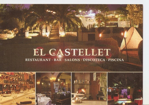 Postal 028503 : El Castellet, Restaurant bar, Salons, discoteca, piscina
