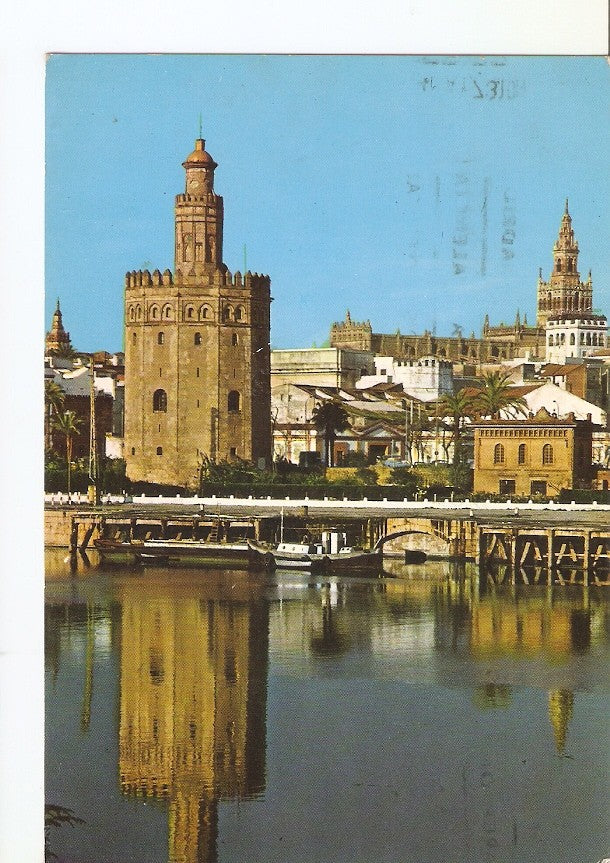 Postal 028505 : Sevilla, Torre del Oro y Giralda