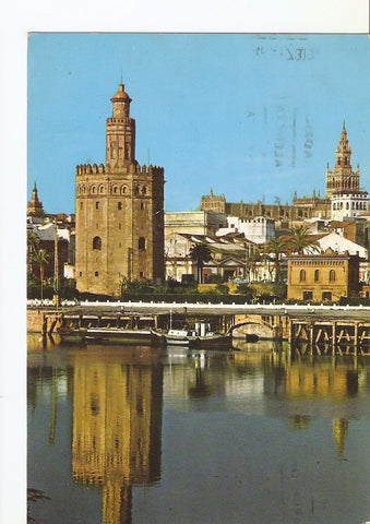 Postal 028505 : Sevilla, Torre del Oro y Giralda