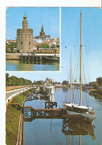 Postal 028508 : Sevilla, Guadalquivir y Torre del Oro