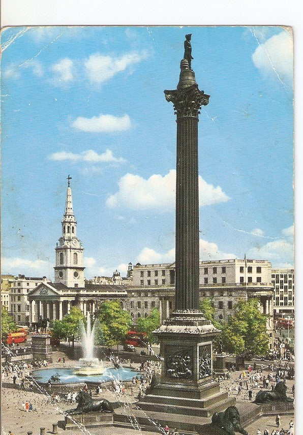 Postal 028518 : Trafalgar Square London