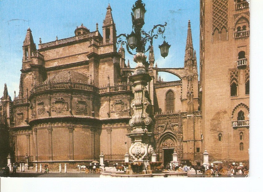 Postal 028528 : Sevilla, Plaza Virgen de los Reyes