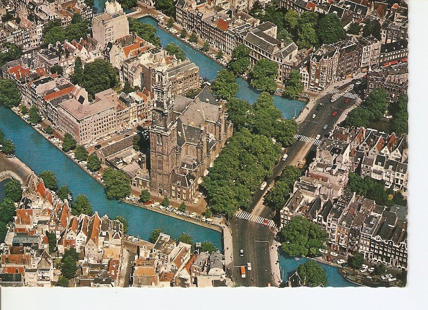 Postal 028540 : Amsterdam, Eglise Ouest (Hollande)